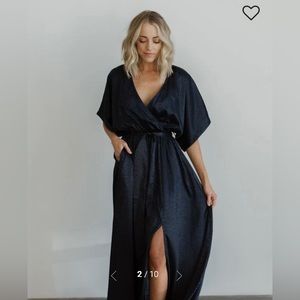 Savannah Print Kimono Maxi